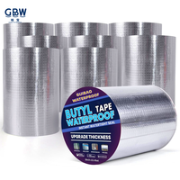 Cinta de Reparación de Butilo Autoadhesiva Multiusos, Resistente a la Intemperie, Impermeable, para Reparar Grietas en Ventanas, Tuberías y Fugas