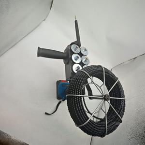 40 m/min Extracteur de câbles Outils automatiques d'électricien Machine à corder les batteries au lithium Machine à fileter les fils électriques - Product Image 5