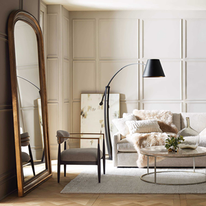 Antiquités françaises cadre en <span class=keywords><strong>bois</strong></span> miroir mural rectangulaire classique arqué or <span class=keywords><strong>cheminée</strong></span> miroir chambre salon porche meubles - Product Image 3