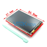 Module d'écran LCD TFT Ultra HD 320X480 3.5 pouces Écrans tactiles électroniques pour R3MEGA 2560