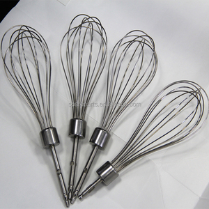 Batidor de huevos Manual de cocina casera de acero inoxidable de alta calidad para mezclar <span class=keywords><strong>gancho</strong></span> de masa de huevo para mezclar masa licuadora eléctrica parte - Product Image 4