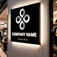 Boîte lumineuse LED étanche IP65 super lumineuse, panneau lumineux LED extérieur pour enseigne de magasin personnalisée, nom de la marque, logo publicitaire
