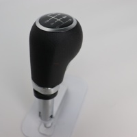 Couvercle de pommeau de levier de vitesse manuel noir chromé pour Chevy Cruze Chevrolet AVEO Spark Sonic Sail Trax Montana-5/6 vitesses