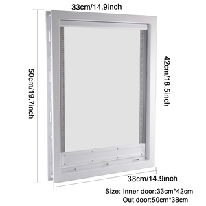 New Arrival Automatic Interior PVC <strong>Dog</strong> Door Cat Door With <strong>Microchip</strong> Pet Door <strong>Flap</strong> - Product Image 5