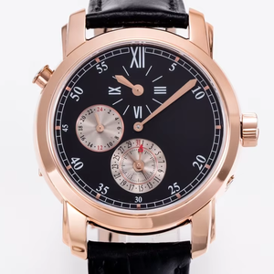 2025 luxe acier automatique mécanique montre lumineuse Date affichage pointeur cadran Phase de lune caractéristique personnalisée pour les résidents de la terre - Product Image 2