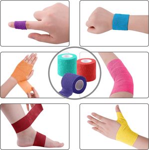 Bandages Cohésifs Auto-Adhésifs Personnalisés avec Logo Imprimé, Bandages Élastiques pour Chaussettes et Bandages Sportifs pour Football - Product Image 5