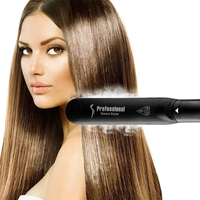 Fers plats à vapeur à affichage Lcd numérique professionnel pour la beauté des cheveux et le fer à friser lisseur Planchas De Cabello