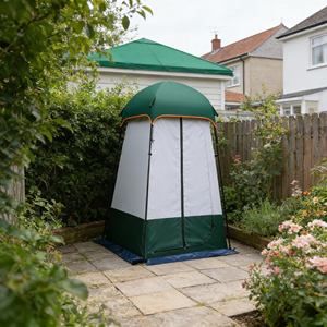 Kit de Ducha Portátil con Energía Solar para <span class=keywords><strong>Camping</strong></span>, Tienda de Campaña Instantánea con Privacidad para Baño al Aire Libre, Tienda de Baño para Glamping - Product Image 1