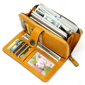 Portafoglio Multitasche in Pelle PU Vintage per Donna, Marchio VICUNA POLO, Vendita all'Ingrosso Personalizzata - Product Image 1