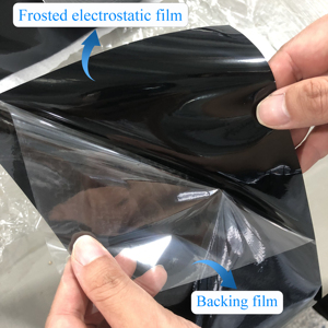 <span class=keywords><strong>Film</strong></span> de fenêtre <span class=keywords><strong>occultant</strong></span> statique de luxe en PVC, verre dépoli épais sur mesure, surface mate dépolie, anti-UV, <span class=keywords><strong>occultant</strong></span> la lumière et assurant la confidentialité - Product Image 4