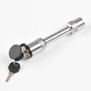 YH9005 Kunci Halangan Trailer, Pin 5/8 "1/2" Kunci Penerima Derek dengan Pin Hitch Pengunci Anti Gemerincing dengan Tugas Berat