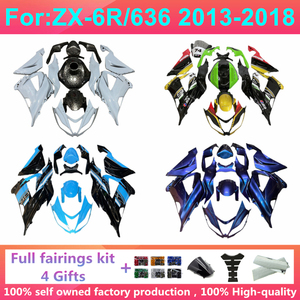 Nuevo Kit Completo de Carenado para Motocicleta ABS, Compatible con Zx6r 636 Zx-6r 2013 2014 2015 2016 2017 2018, Kits de Carenado, Carrocería Zx-6r/636 2013- - Product Image 5