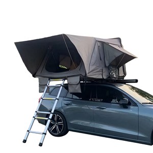 JIYA Quick Setup <b>Waterproof</b> Side Open Clamshell Hard Roof Top <b>Tent</b> 3-4 Person Rooftop <b>Tent</b> for 4X4 Offroad Camping - Product Image 4