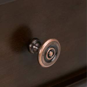 Bureau d'ordinateur DB Carlton brun tabac foncé pour bureau à domicile - Product Image 5