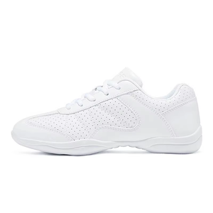Zapatillas Blancas <span class=keywords><strong>para</strong></span> Animadoras, Zapatos de Baile <span class=keywords><strong>para</strong></span> Jóvenes, Zapatillas Deportivas <span class=keywords><strong>para</strong></span> Mujer, <span class=keywords><strong>Tenis</strong></span>, <span class=keywords><strong>Jazz</strong></span>, Competencia, Danza - Product Image 2