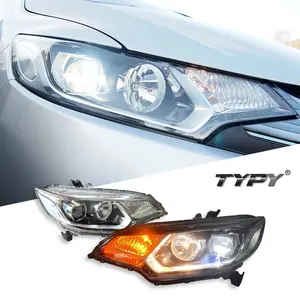 TYPY para Fit 2014-2020, Actualización de Faros LED de 12V con DRL y Señal de Giro Dinámica, 8000 Lúmenes, 5500K, Nuevos Accesorios para Auto - Product Image 1