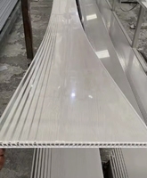Dalles de plafond en PVC imitation bois, écologiques, modernes, carrées, laminées, imperméables, ignifuges, décoratives pour intérieur