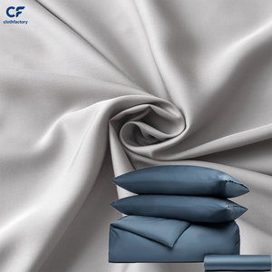 Großhandel 100% Tencel Bambus Enthält Lyocell-Faser Stoff 100% Bambus-Viskose-Stoff für Kleidung Bettwäsche Pyjamas - Product Image 4