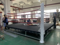 Anneau de boxe en toile, vente en gros, boxe thaïlandaise, avec Logo des clients