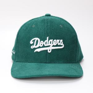 Snapback Cap Hat Custom 6 Panel 3D Embroidery logo Corduroy Hat - Product Image 1