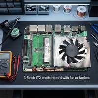 Motherboard Mini ITX DDR4 Intel I3-8130U I5-8250U I7-8550U M.2 4K Dual-LAN Kartu SIM 6COM RAM Desktop Baru
