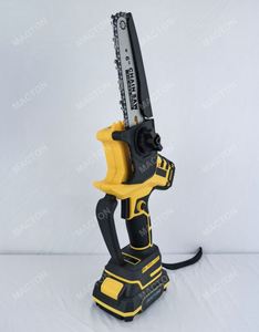 <b>Mini</b> <b>Chainsaw</b> 6 Inch with Two Battery and One Charger Power <b>Chainsaw</b> with Security Lock Cordless <b>Chainsaw</b> - Product Image 5
