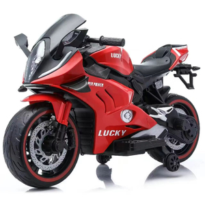 2026 New Big Children's Motorcycle for 2-13 Year Old Boys&girls Battery Operate 6V 12V with Cool Light - Product Image 1