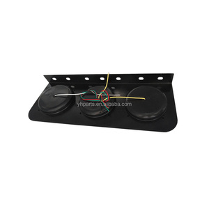 Xe Tải kết hợp phổ quát 4 inch phía sau 3 đèn màu đỏ + hổ phách + Đèn Led Đuôi Trắng - Product Image 6