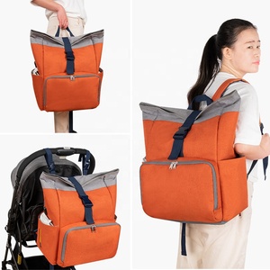 Extérieur décontracté 300D flocon de neige couche <span class=keywords><strong>sac</strong></span> à <span class=keywords><strong>dos</strong></span> lumineux coloré grande capacité facile à transporter plusieurs poches organisées haut plié - Product Image 3