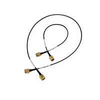 Câble coaxial RF SMA droit vers SMA droit pour passerelle IoT, antenne de routeur et GPS