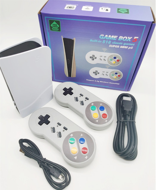 Mini Game Console P5-818A Super Classic TV Handheld Entertainment HD Game Console