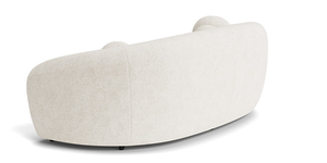 S1030 Canapé moderne de style nordique de luxe, rembourrage en tissu, cadre en <span class=keywords><strong>bois</strong></span> massif, canapé 2 places, meubles de salon, ensemble de canapés décontractés pour villa - Product Image 5