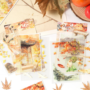 สติกเกอร์ 3 มิติ ลายกลิ่นหอม 24 แบบ แพ็คละ 3 แผ่น สติกเกอร์สำหรับเด็ก สติกเกอร์ลายวิวทิวทัศน์แบบด้าน - Product Image 3