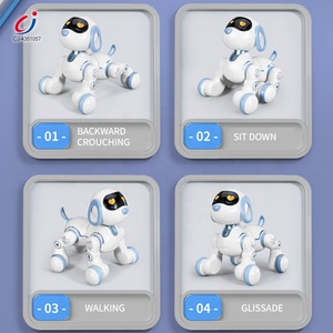 Chengji Robot Inteligente Perro Gato con Control Remoto Programable Sensor Táctil en la Cabeza Camina Baila Música e Iluminación Juguetes RC para Niños Mascota Robótica - Product Image 3