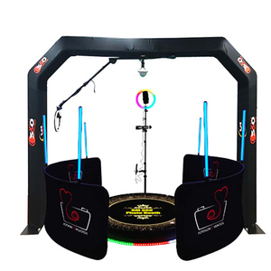 Station de partage de cabine photo aérienne 360 Sky Top Spinner 360 Machine à fumée de cabine photo - Product Image 5