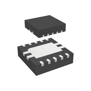 การจัดการพลังงาน (PMIC) สั่งซื้อชิ้นส่วนอิเล็กทรอนิกส์ในสต็อก IC PWR SWITCH N/P CH 10TDFN 10 VFDFN Exposed Pad PI5PD2560ZEEX - Product Image 1