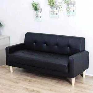Canapé-lit <span class=keywords><strong>futon</strong></span> 3 places en tissu, style américain moderne, avec design inclinable et pliable, et oreillers, pour salon (vente en gros) - Product Image 2