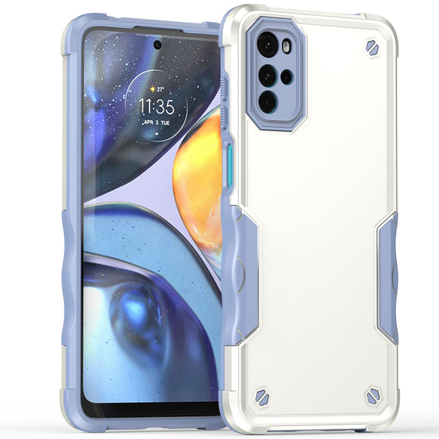 TPU PC Phone Case Luxury Shockproof Full Protection 360 Degree Phone Cover Body Rugged for MOTO G22 Phone case