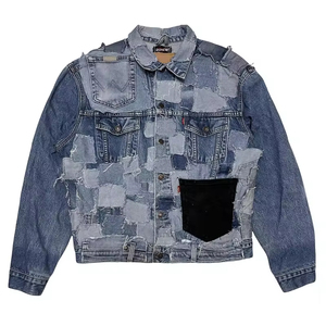 <span class=keywords><strong>เสื้อ</strong></span><span class=keywords><strong>แจ็</strong></span>กเก็<span class=keywords><strong>ต</strong></span>ยีนส์มีกระดุมหลายกระเป๋าสำหรับปรับแต่งดีไซน์ของ<span class=keywords><strong>ค</strong></span>ุณ - Product Image 3