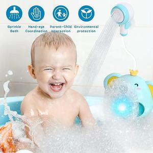 Samtoy électrique mignon <span class=keywords><strong>éléphant</strong></span> en plastique arroseur pommeau <span class=keywords><strong>de</strong></span> douche pulvérisation baignoire eau bulle jouets bébé douche jouets pour bébé - Product Image 5