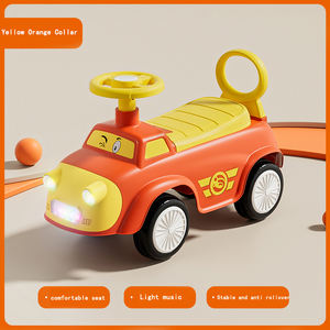 Новая детская машинка-каталка для детей 1-4 лет, для мальчиков и девочек, с защитой от опрокидывания, пластиковое балансировочное колесо для развития равновесия - Product Image 5