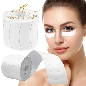 Pinky Leem Lash Tape Medis Elastis Foam Tape Ekstensi Bulu Mata Persediaan Lash Pads Bawah Mata Patch Serat Gratis Busa Eyepad