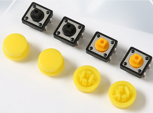 Tactile <b>Switch</b> Button Cap:upper Diameter 11.5mm, Tactile <b>Switch</b> 6x6 Transparent Cap for 12x12x7.3mm <b>Touch</b> <b>Switch</b> - Product Image 6