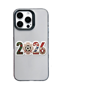 เคสโทรศัพท์ลายกราฟิกฟุตบอลสีเทา ปี 2026 ลายตัวอักษรศิลปะพร้อมลวดลายธงชาติ ป้องกันรอยขีดข่วน สำหรับ <span class=keywords><strong>iPhone</strong></span> 17/15 <span class=keywords><strong>Pro</strong></span> Max & Plus Series - Product Image 6