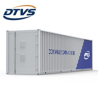 Conteneur de centre de données modulaire préfabriqué 20FT 40FT Solution informatique tout-en-un personnalisée UPS Refroidissement de précision Stock Galvanisé