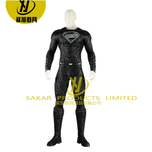 <span class=keywords><strong>Superman</strong></span> Negro Personalizado de Alta Calidad para Hombres Adultos # Trajes de Cosplay de Personajes de Películas para Colección Personal, Vestidos y Tops - Product Image 6