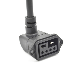 Hiệu suất cao 2 + 4 pin e-bike sạc cáp nối 20A Đánh giá hiện tại ngoài trời thiết bị Adaptor với đồng địa chỉ liên lạc - Product Image 3