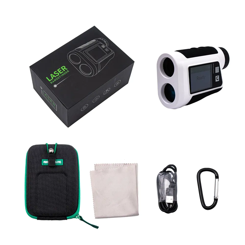 Lango Mini Size Smart Range Finder Hoge Kwaliteit Golf Rangefinder 1000M Lange Afstand Jagen Golf Laser Afstandsmeter Met Helling