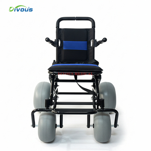 Sillas de ruedas para playa en oferta, ligeras, plegables, TerraWheels, silla de ruedas todoterreno para playa y uso en exteriores - Product Image 3