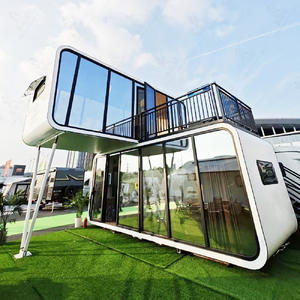 Casa Móvil para Exteriores, Punto Turístico, Campamento, con Aire Acondicionado, Decoración Elegante, Cabina de Venta con Elevación General - Product Image 2